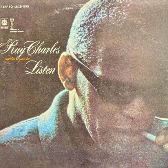 ABC Paramount Other - Ray Charles "Listen", MONO 1967 ABC-Paramount, Vintage VTG vinyl record album LP